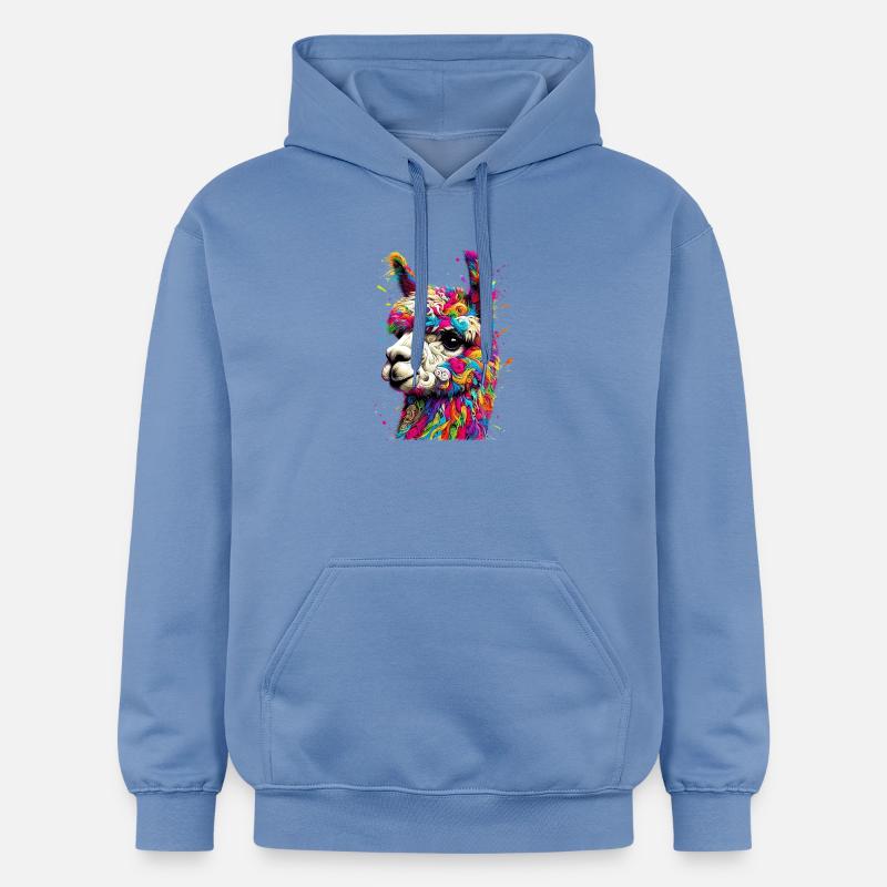 Alpaga - Sweat à capuche Softstyle® Gildan Unisexe - carolina blue