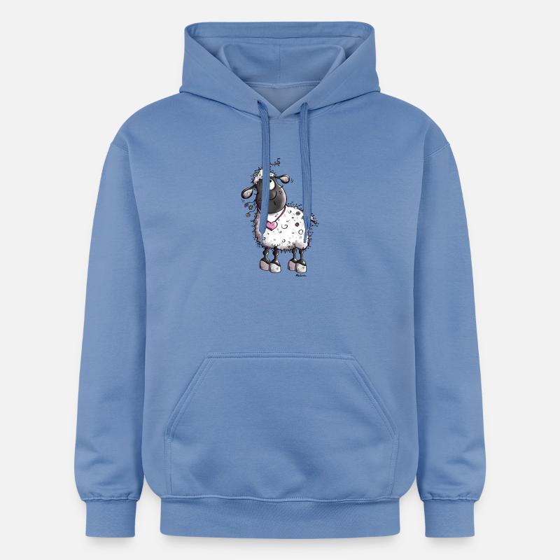Mouton Rêveuse - Sweat à capuche Softstyle® Gildan Unisexe - carolina blue