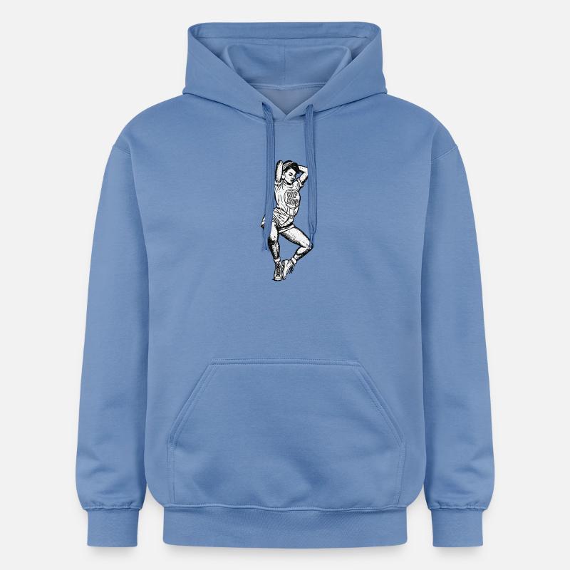 Danseuse #16 - Sweat à capuche Softstyle® Gildan Unisexe - carolina blue