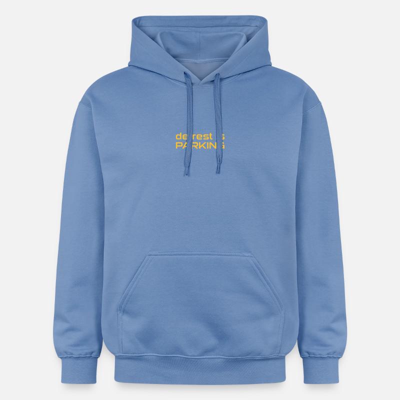 Le reste, c’est le stationnement - Sweat à capuche Softstyle® Gildan Unisexe - carolina blue