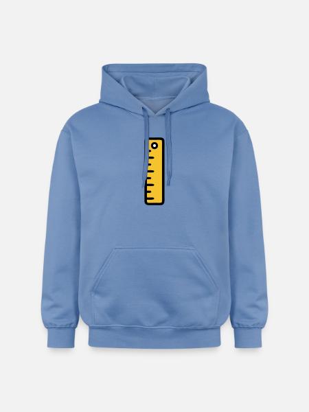 Scale Ruler Tool Office - Gildan Unisex Softstyle® Midweight Hoodie - carolina blue