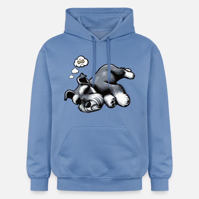 Schnauzer géant Schnauzer Propriétaire de Schnauzer - Sweat à capuche Softstyle® Gildan Unisexe - carolina blue