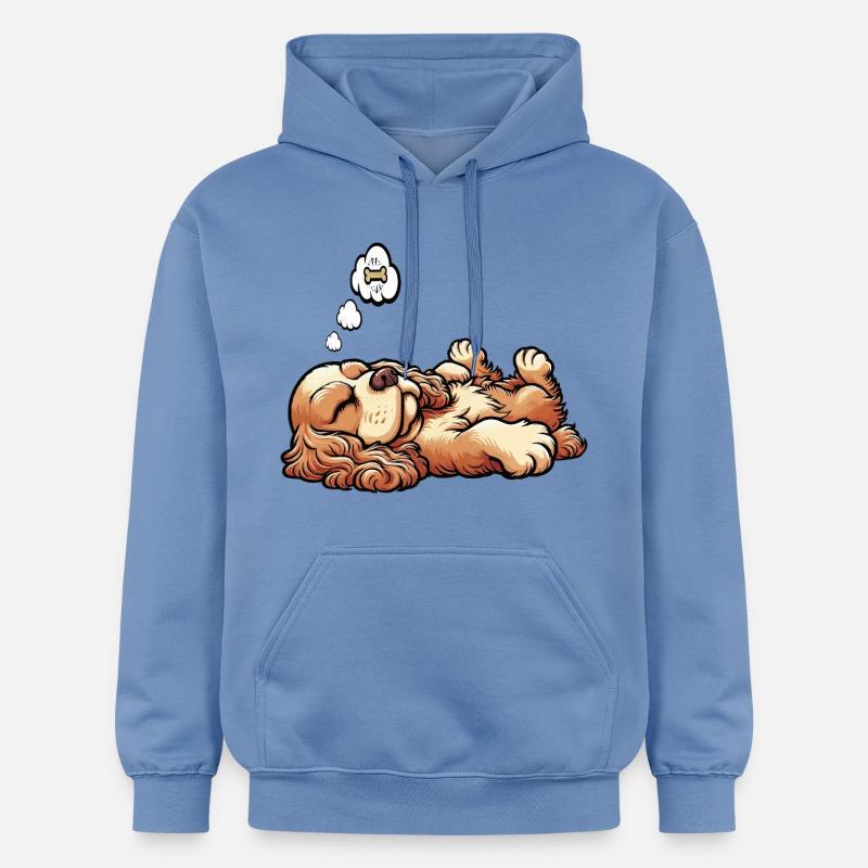 Cocker Spaniel Cockerhund Cocker Spaniel Besitzer - Gildan Unisex Softstyle® Midweight Hoodie - Carolina Blue