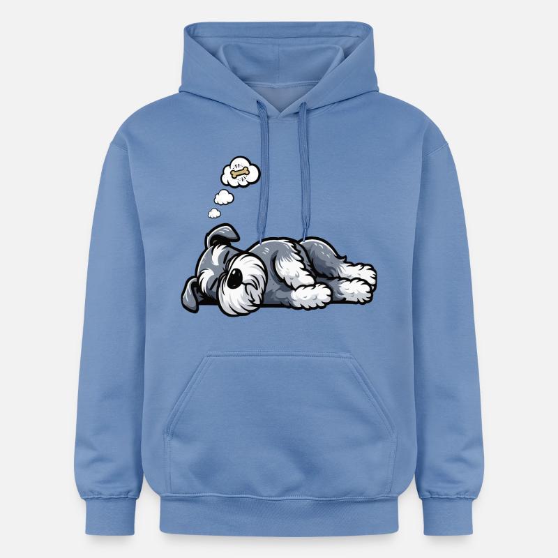 Schnauzer géant Schnauzer Propriétaire de Schnauzer - Sweat à capuche Softstyle® Gildan Unisexe - carolina blue