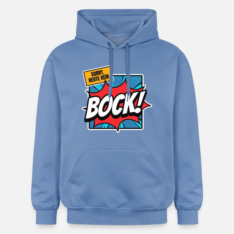 Désolé, pas de désir aujourd’hui ! - Sweat à capuche Softstyle® Gildan Unisexe - carolina blue