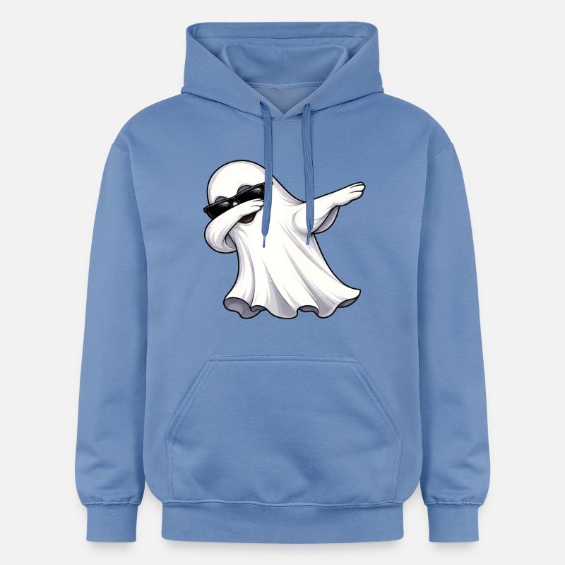 Dab Ghost - Sweat à capuche Softstyle® Gildan Unisexe - carolina blue