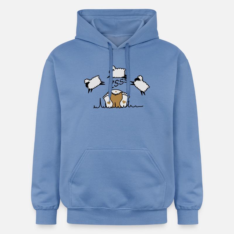 Counting Sheep - Gildan Unisex Softstyle® Midweight huppari - carolina blue