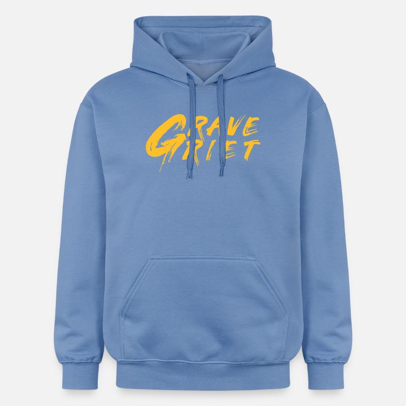 Grave Griet - Dialecte anversois - Sweat à capuche Softstyle® Gildan Unisexe - carolina blue