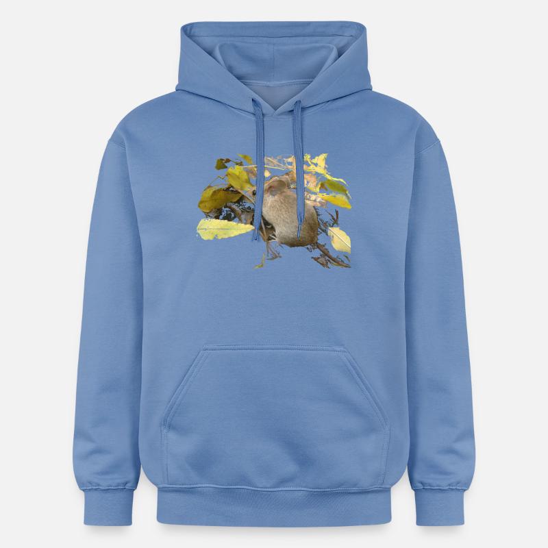 Souris dans le feuillage - Sweat à capuche Softstyle® Gildan Unisexe - carolina blue