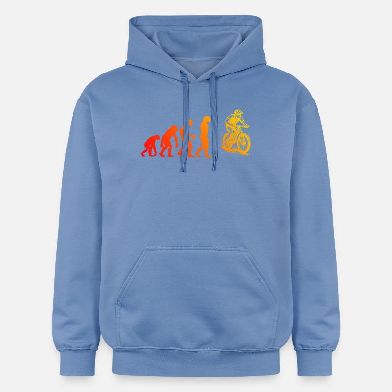 Déclaration directe sur le VTT - Sweat à capuche Softstyle® Gildan Unisexe - carolina blue