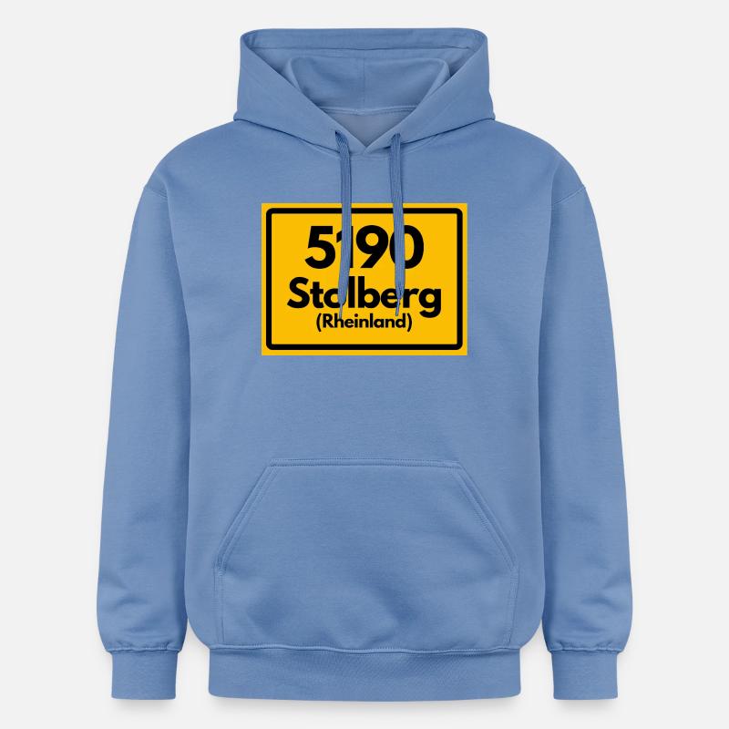 ANCIEN CODE POSTAL 5190 STOLBERG (Rhénanie) - Sweat à capuche Softstyle® Gildan Unisexe - carolina blue