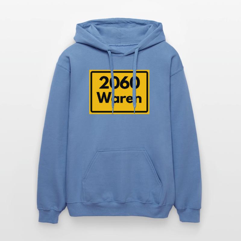 OLD POSTCODE POSTCODE RETRO 2060 WAREN MÜRITZ Gildan Unisex Softstyle® Midweight Hoodie
