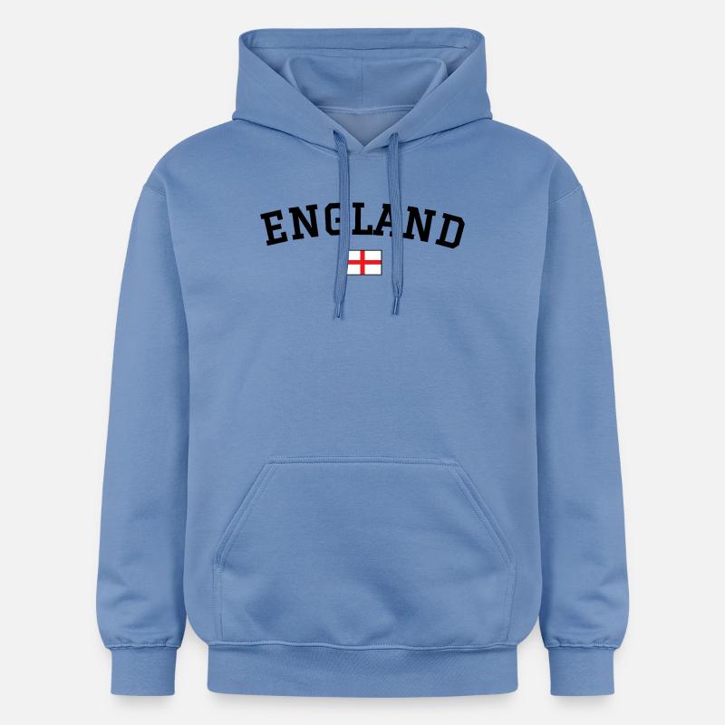 Drapeau américain Noir - Sweat à capuche Softstyle® Gildan Unisexe - carolina blue