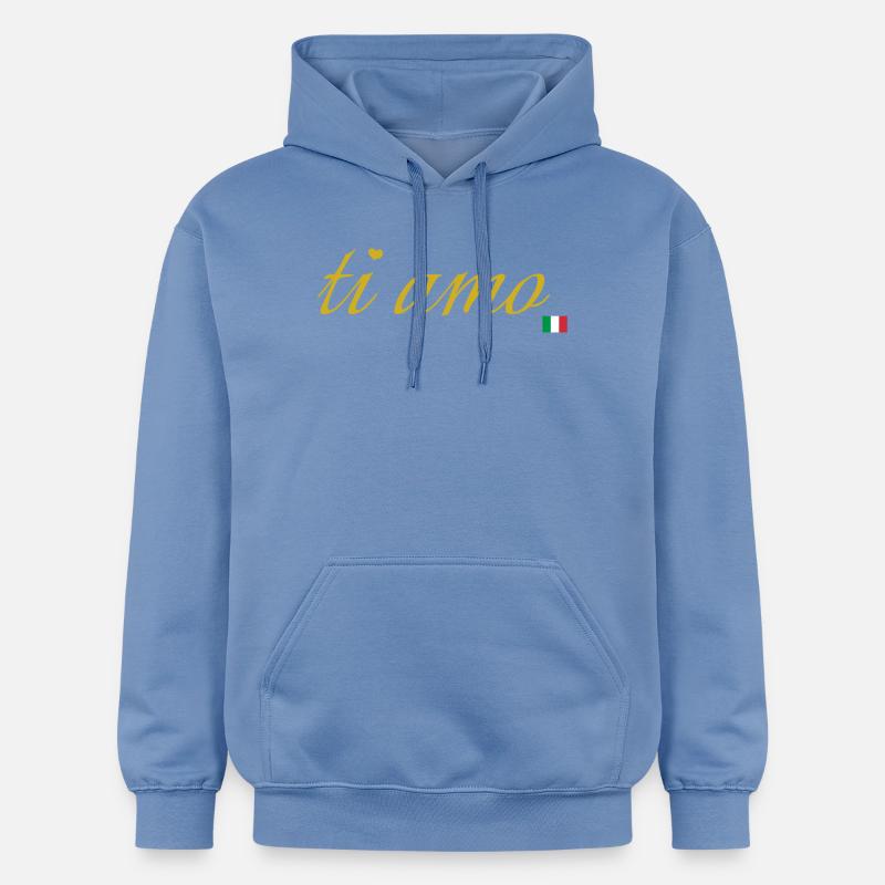 ti amo - Sweat à capuche Softstyle® Gildan Unisexe - carolina blue
