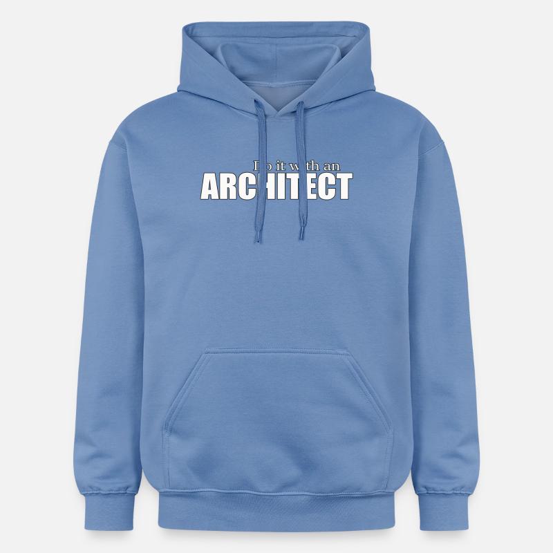 ARCHITECTE - Sweat à capuche Softstyle® Gildan Unisexe - carolina blue