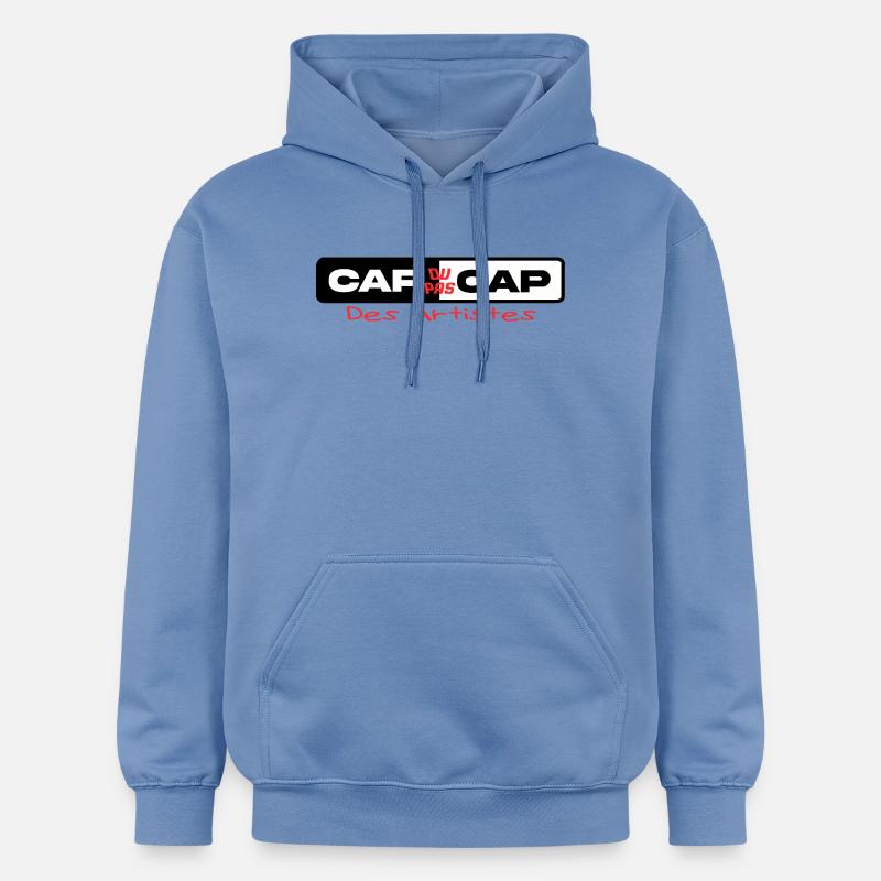 Cap ou pas cap des artistes - Sweat à capuche Softstyle® Gildan Unisexe - carolina blue