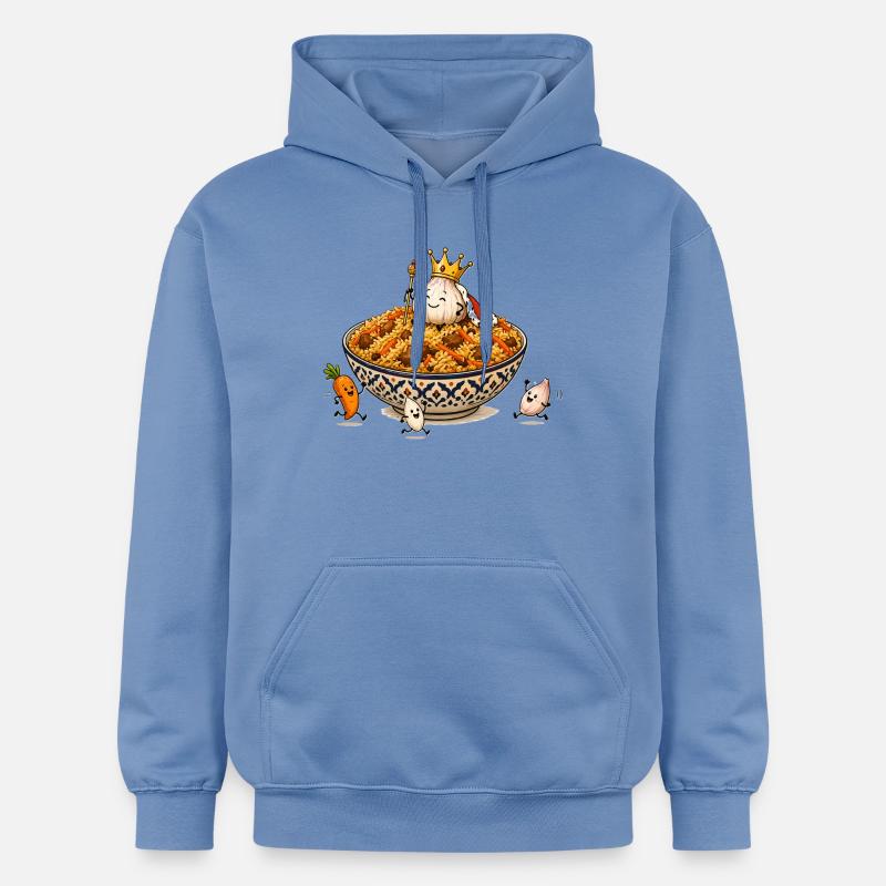 Plov, Labour, Pilaf - Sweat à capuche Softstyle® Gildan Unisexe - carolina blue