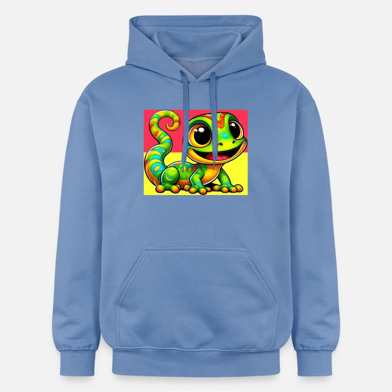 Gecko - Sweat à capuche Softstyle® Gildan Unisexe - carolina blue