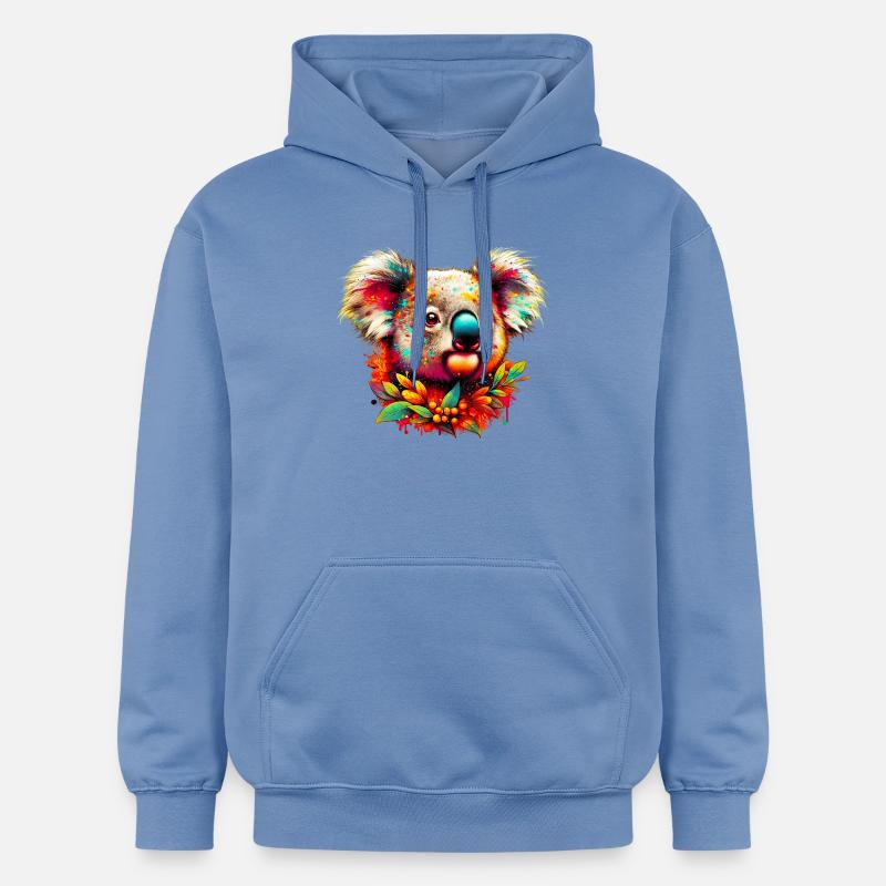 Koala - Sweat à capuche Softstyle® Gildan Unisexe - carolina blue