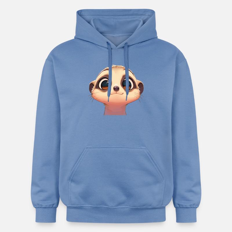 Suricate Erdmännchen - Sweat à capuche Softstyle® Gildan Unisexe - carolina blue