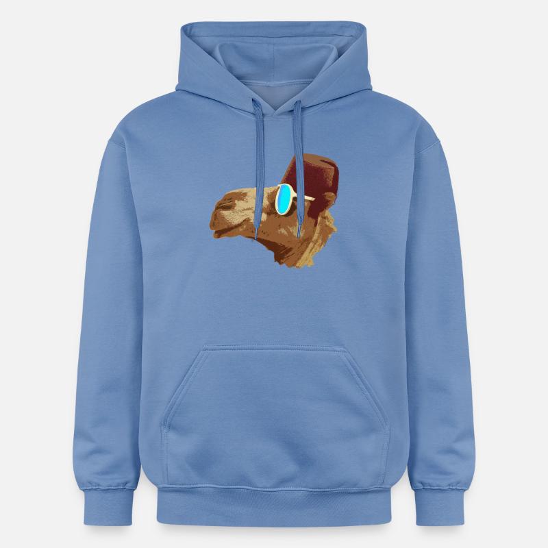 Camel Cool - Sweat à capuche Softstyle® Gildan Unisexe - carolina blue