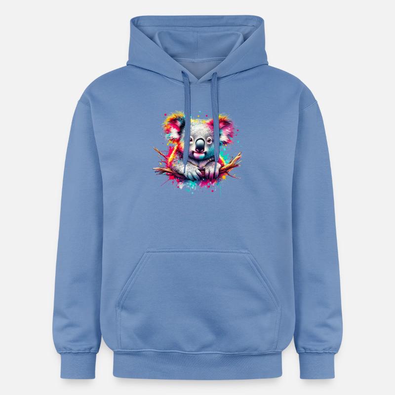 Koala - Sweat à capuche Softstyle® Gildan Unisexe - carolina blue