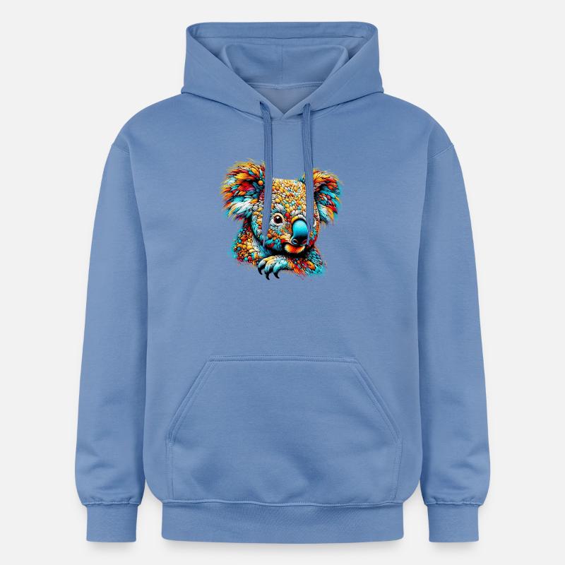 Koala - Sweat à capuche Softstyle® Gildan Unisexe - carolina blue