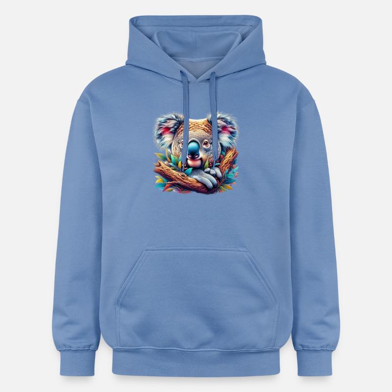 Koala - Sweat à capuche Softstyle® Gildan Unisexe - carolina blue
