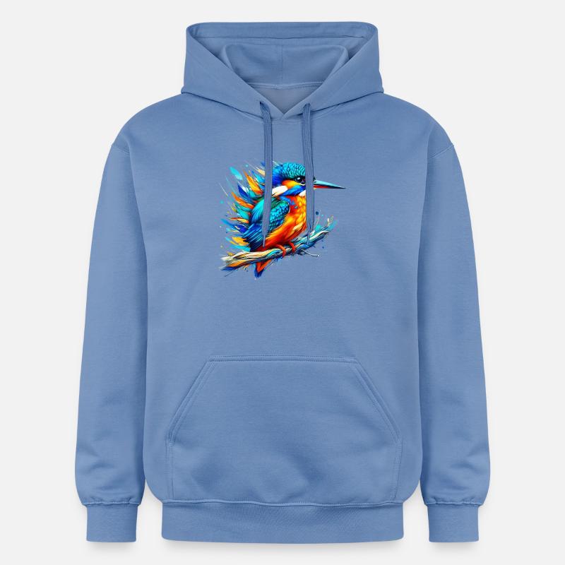 Martin-pêcheur - Sweat à capuche Softstyle® Gildan Unisexe - carolina blue