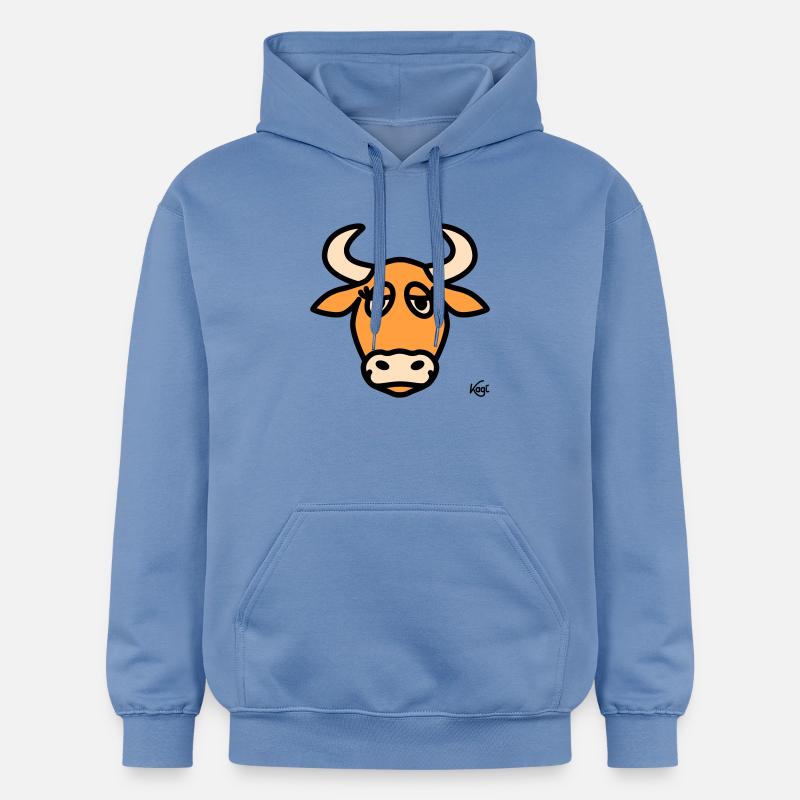 Grand Taureau - Sweat à capuche Softstyle® Gildan Unisexe - carolina blue