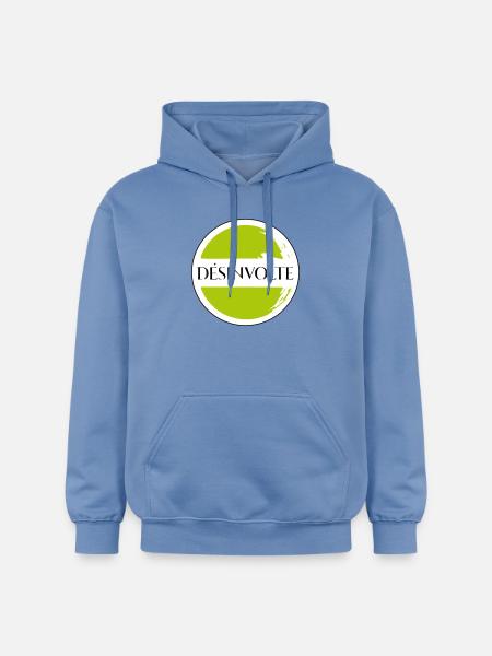 Désinvolte  - Sweat à capuche Softstyle® Gildan Unisexe - carolina blue