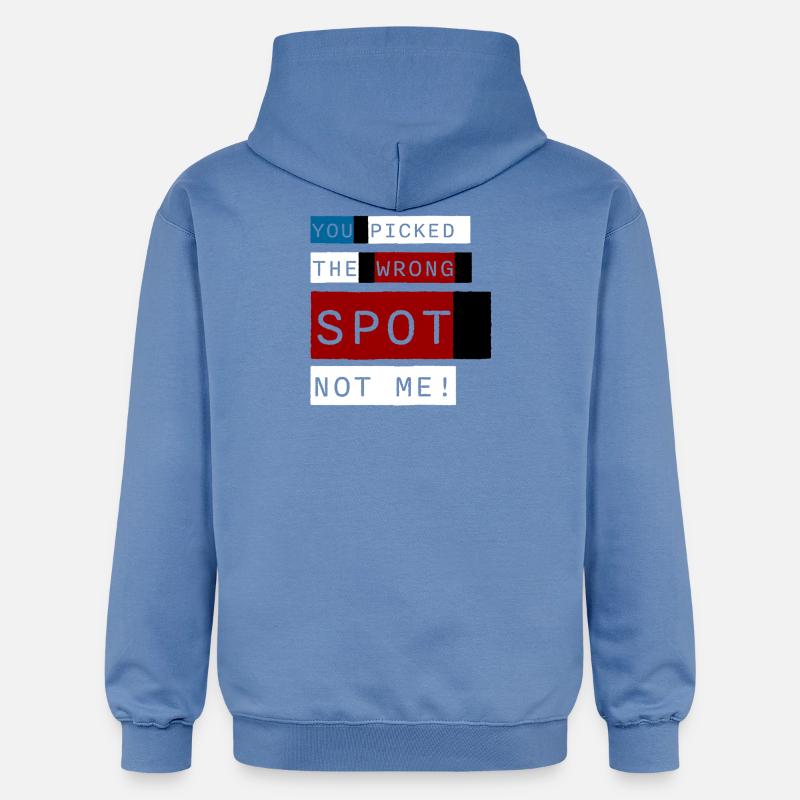 Wrong Spot – Édition Concert - Sweat à capuche Softstyle® Gildan Unisexe - carolina blue