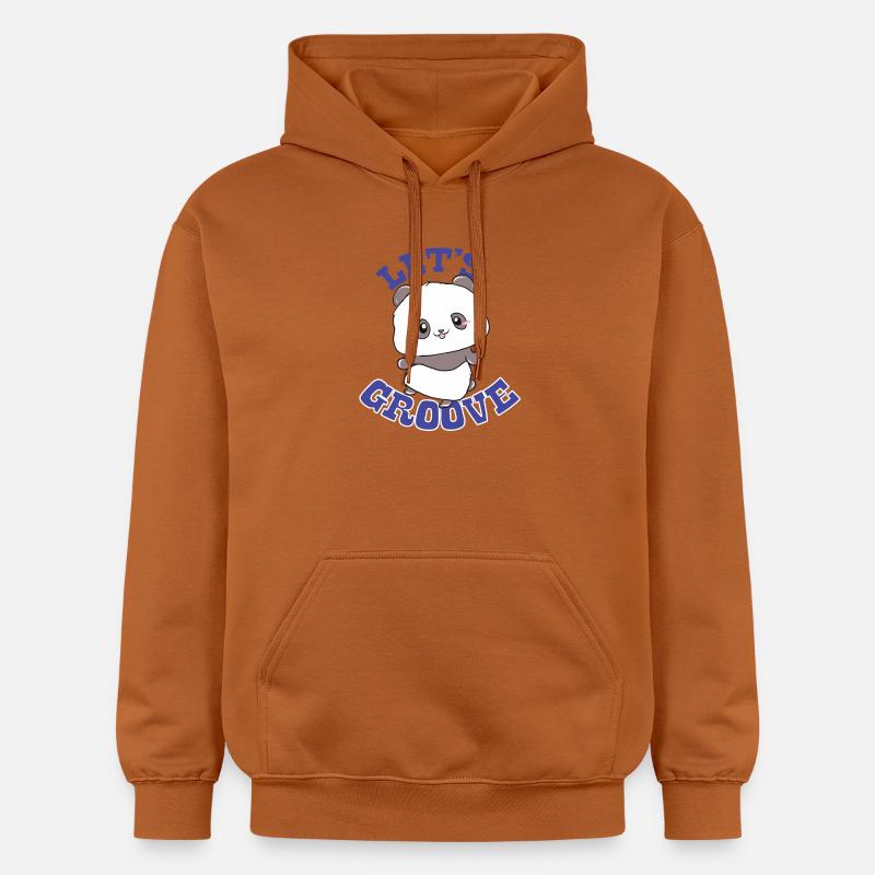 Panda - Let Groove - Sweat à capuche Softstyle® Gildan Unisexe - Athletic Orange