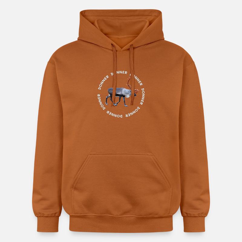 DONNER - Sweat à capuche Softstyle® Gildan Unisexe - Athletic Orange