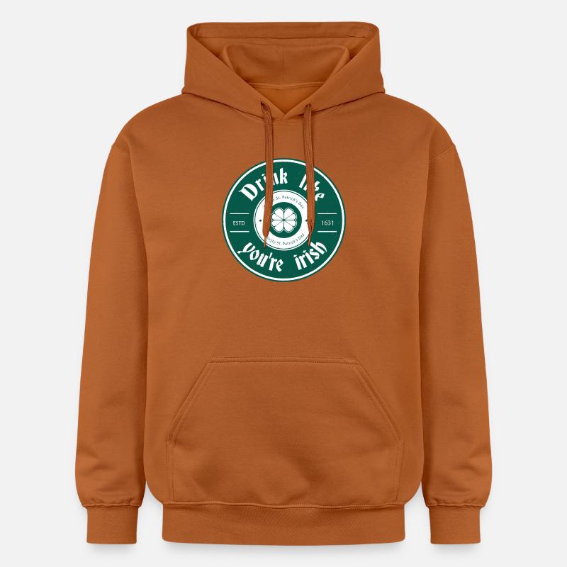 La Saint-Patrick - Sweat à capuche Softstyle® Gildan Unisexe - Athletic Orange