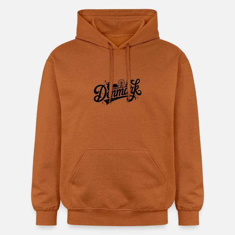 Danemark - Conception de souvenirs - Sweat à capuche Softstyle® Gildan Unisexe - Athletic Orange