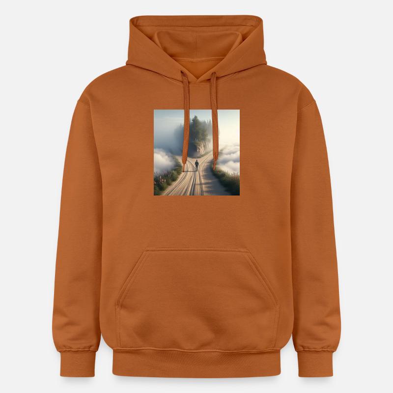 Explore  - Sweat à capuche Softstyle® Gildan Unisexe - Athletic Orange