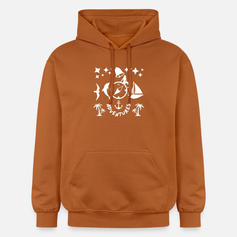 péripéties - Sweat à capuche Softstyle® Gildan Unisexe - Athletic Orange