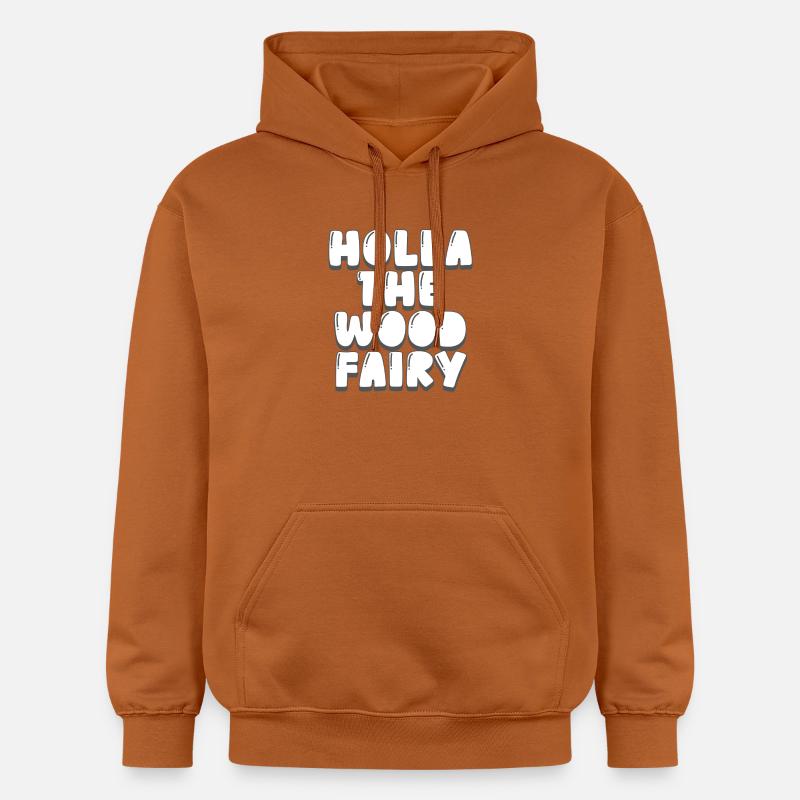 Crie la Fée des bois - Sweat à capuche Softstyle® Gildan Unisexe - Athletic Orange