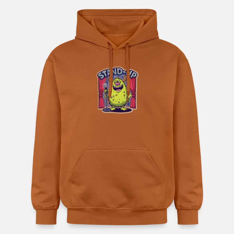 Monstre du stand-up sur scène - Sweat à capuche Softstyle® Gildan Unisexe - Athletic Orange