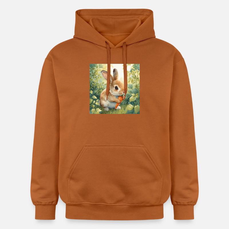 Petit lapin mignon - Sweat à capuche Softstyle® Gildan Unisexe - Athletic Orange