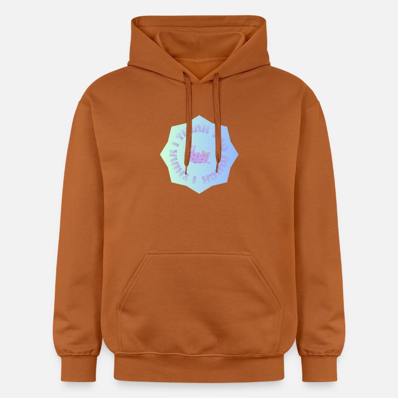 Je pense trop #1 - Sweat à capuche Softstyle® Gildan Unisexe - Athletic Orange