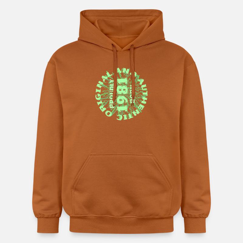 Temps libre 1981 - Sweat à capuche Softstyle® Gildan Unisexe - Athletic Orange