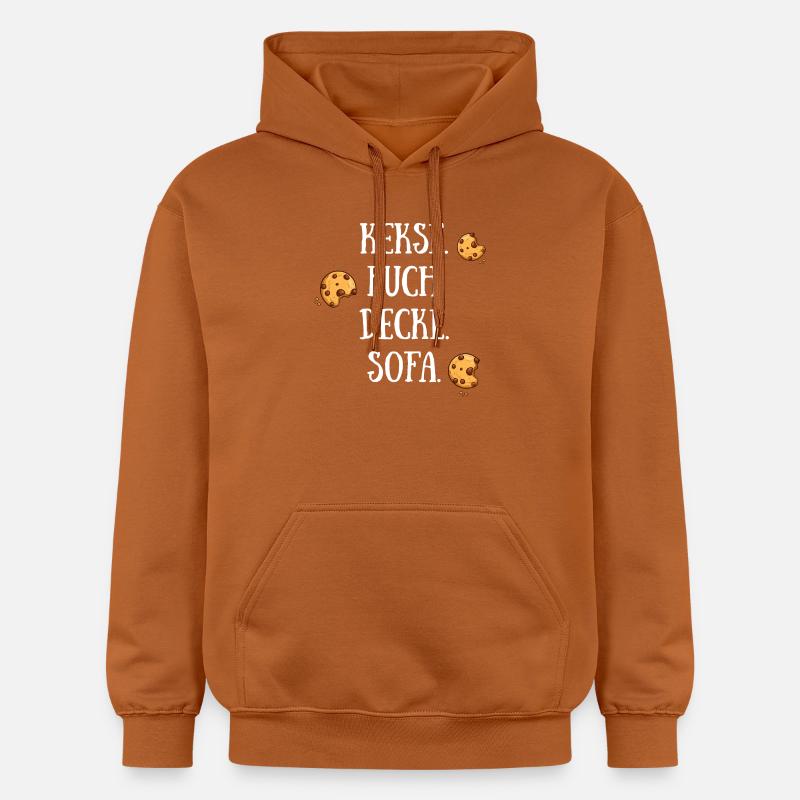 Canapé Couverture Cookie Book - Sweat à capuche Softstyle® Gildan Unisexe - Athletic Orange