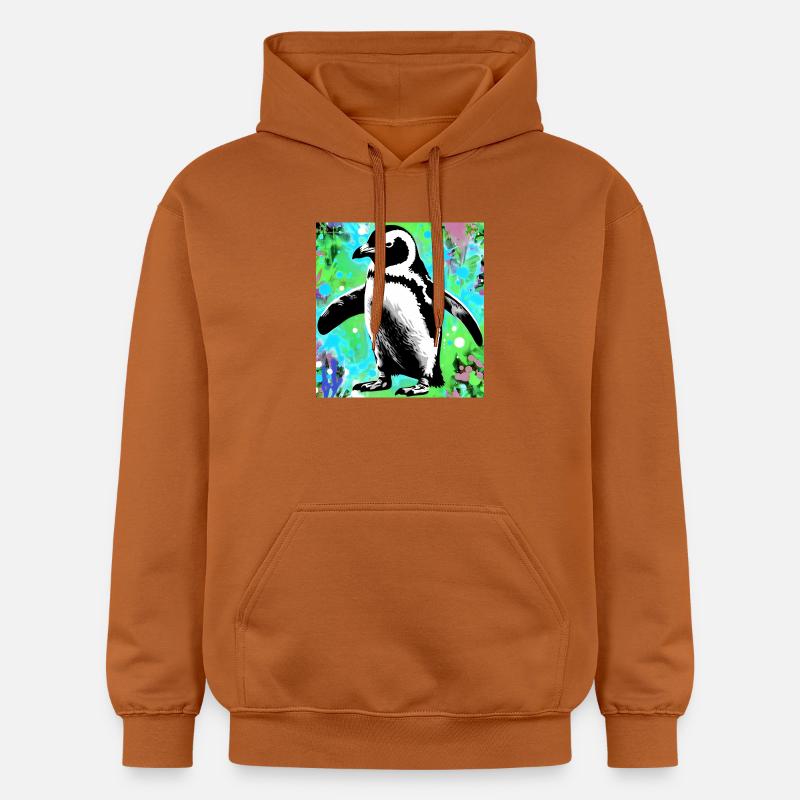 pingouin - Sweat à capuche Softstyle® Gildan Unisexe - Athletic Orange