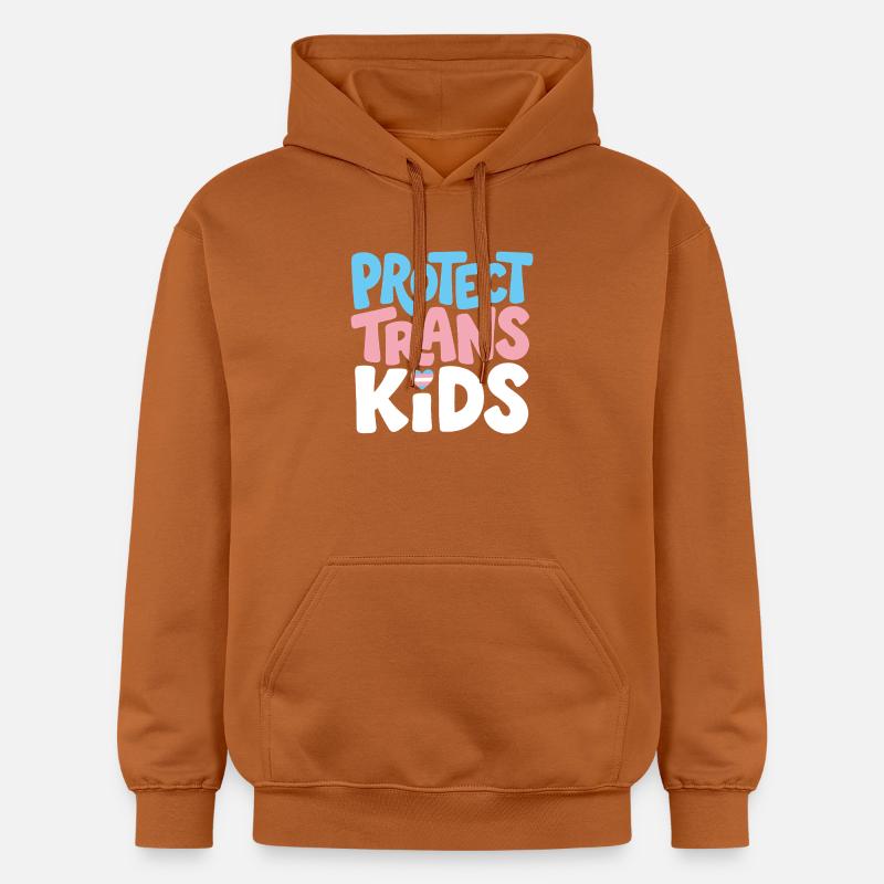 Protect Trans Kids Tee - Sweat à capuche Softstyle® Gildan Unisexe - Athletic Orange