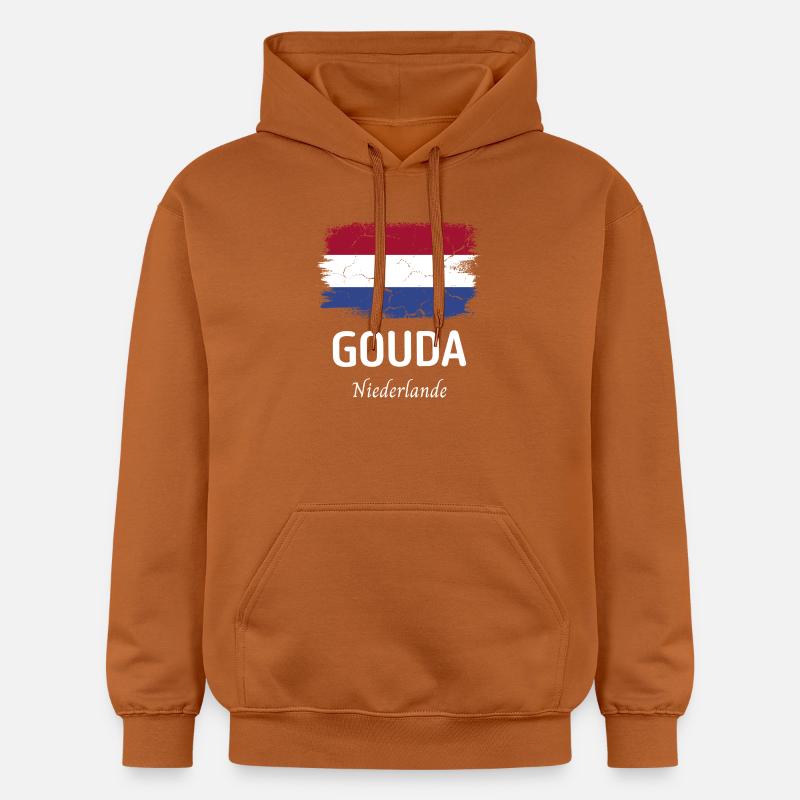 Gouda - Sweat à capuche Softstyle® Gildan Unisexe - Athletic Orange