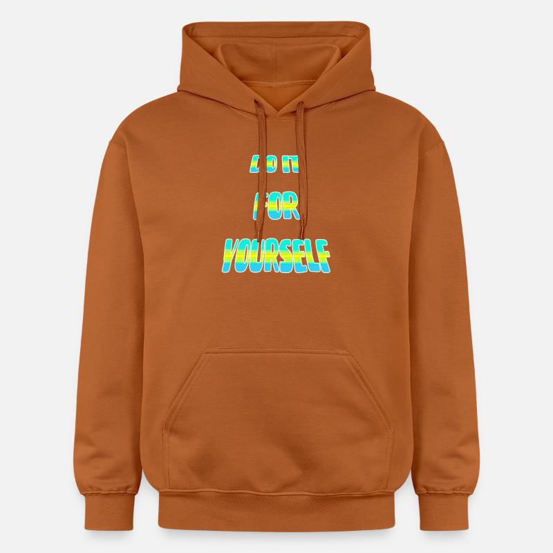 Fais-le point. - Sweat à capuche Softstyle® Gildan Unisexe - Athletic Orange