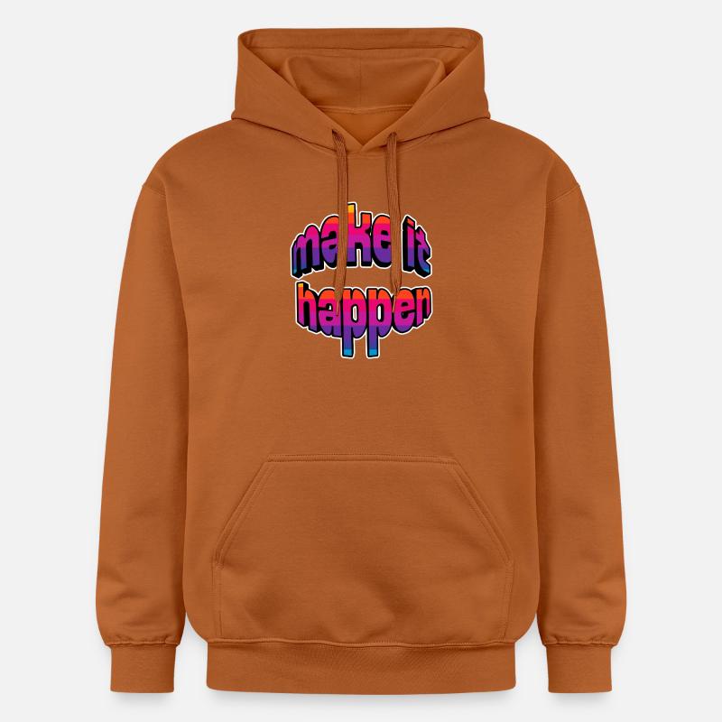 Make It Happen Gradient - Sweat à capuche Softstyle® Gildan Unisexe - Athletic Orange