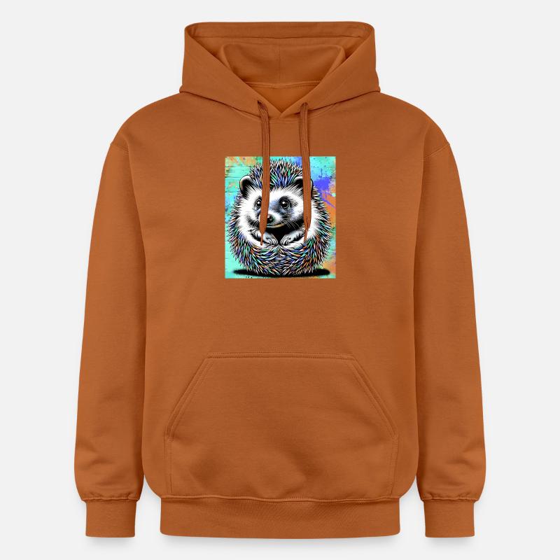 hérisson - Sweat à capuche Softstyle® Gildan Unisexe - Athletic Orange